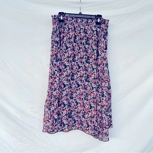Disney Cinderella maxi flowy floral skirt